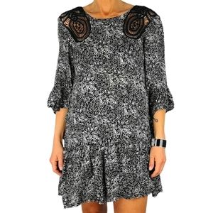 Volcom Stone Row Layered Shift Dress - M